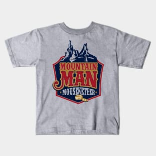 Mountain Man Mouseketeer Kids T-Shirt